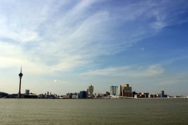 Macau skyline 2013 in Macau, Macau