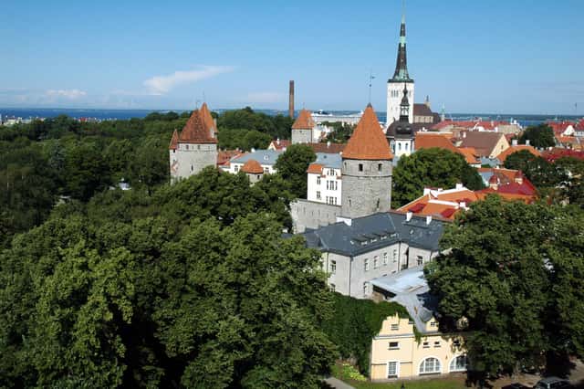 Tallinn Skyline Green in Tallinn, Estonia