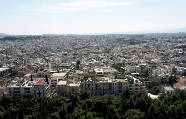 Athens Skyline in Athens, Greece
