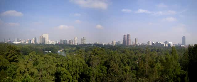 Mexico City Skyline in Mexico City, Mexico
