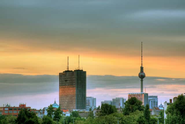 Extranoise Berlin sunset in Berlin, Germany