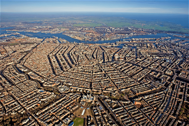 Imagen de los canales concéntricos en Ámsterdam in Amsterdam, Netherlands