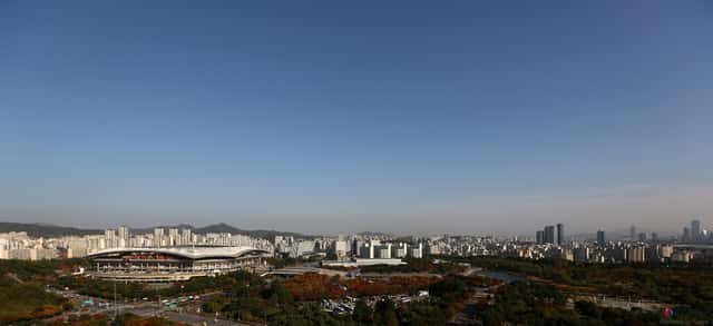 KOCIS Korea Autumn SkyPark 24 in Seoul, South Korea