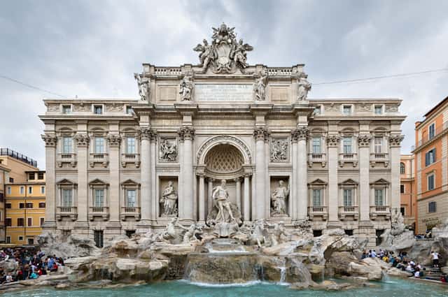 Trevi Fountain, Rome, Italy 2 - May 2007 in Rome, Italy