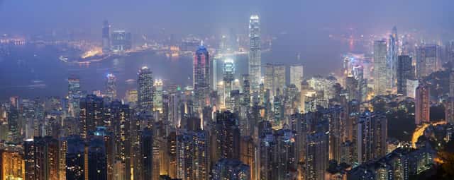 Hong Kong Skyline - Dec 2007 in Hong Kong, Hong Kong