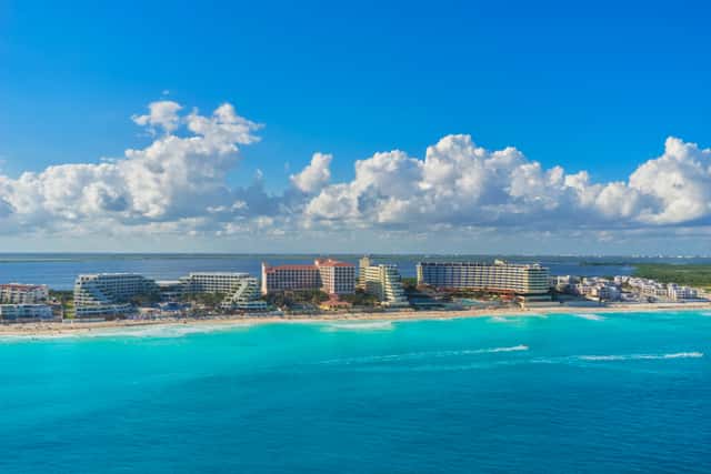 Skyline cancun mexico. in Cancun, Mexico