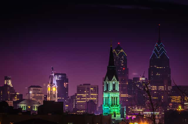 Philadelphia Skyline HDR in Philadelphia, United States
