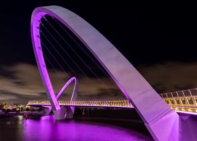 Perth (AU), Elizabeth Quay Bridge -- 2019 -- 0375-9 in Perth, Australia