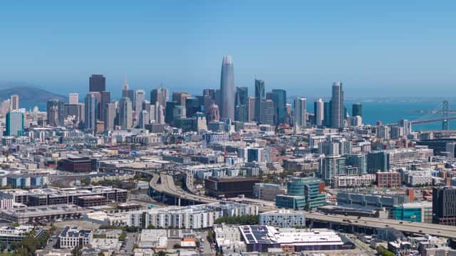 San Francisco Downtown Aerial, August 2025 in San Francisco, United States